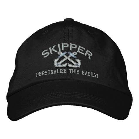 Skipper Hats And Caps Zazzle Ca