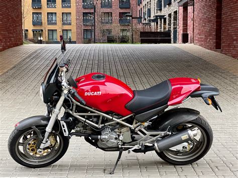 Купить б у Ducati Monster S инжектор передач в Москве красный naked bike года на Авто