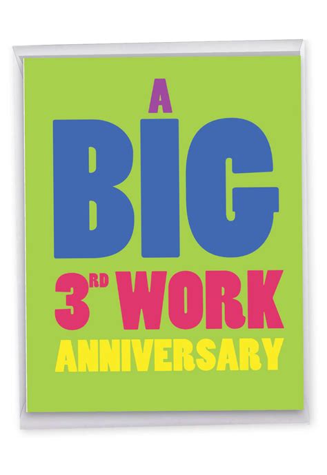 Happy 3 Year Work Anniversary Images