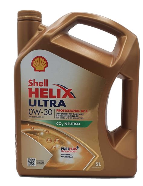 Shell Helix Ultra Professional Av L W Liter