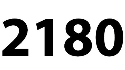 Zahl 2180