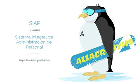 SIAP Sistema Integral de Administración de Personal