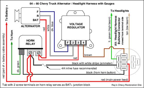Diagram 1966 C10 Regulator Wiring Diagram Wiringschemacom