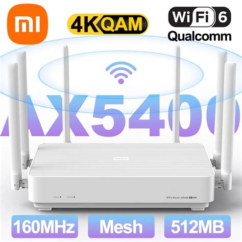 Xiaomi-Redmi-AX5400-Wifi-Router-Mesh-System-WiFi-6-4K-QAM-160MHz-High ...