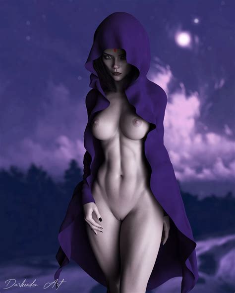 Raven Fanart Made By DarkenDen Nudes TeenTitansPorn NUDE PICS ORG