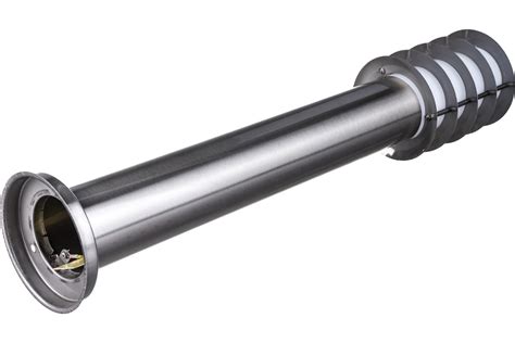 Садово-парковый светильник, техно столб, 18W E27 230V, серебро Feron ...