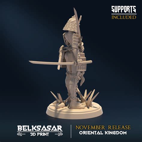 Archivo STL Moonshine Samurai B Nude And Normal Modelo Para Descargar E Imprimir En 3DCults