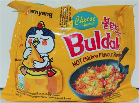 Cheese Flavour Buldak Hot Chicken Flavour Ramen G