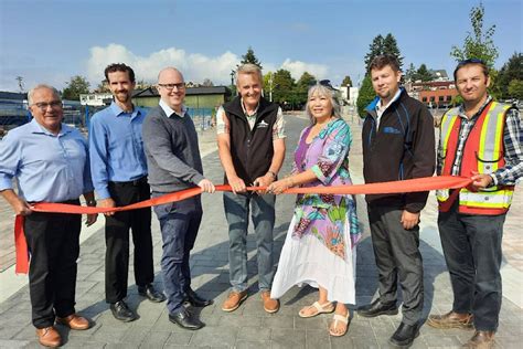 Qualicum Beach Completes Phase 2 Of East Village Revitalization Project