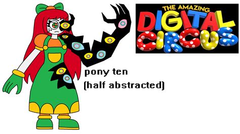 Pony Ten Half Abstracted Tadc Oc By Matthewleeyokmeng On Deviantart