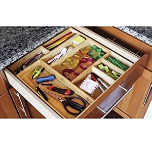 Amazon Lipper International 8185S Bamboo Wood Stacking Drawer