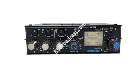 Shure Fp33 Bs Broadcast