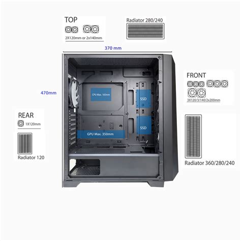 Xilence - XG131 X712.RGB Gehäuse