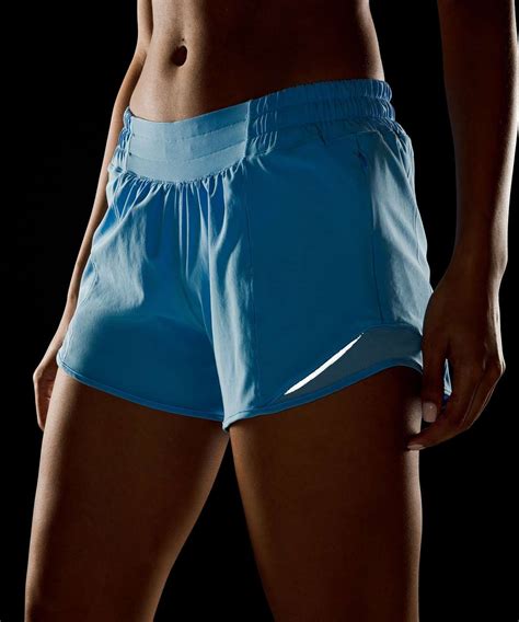 Lululemon Hotty Hot Low Rise Lined Short Aero Blue Lulu Fanatics