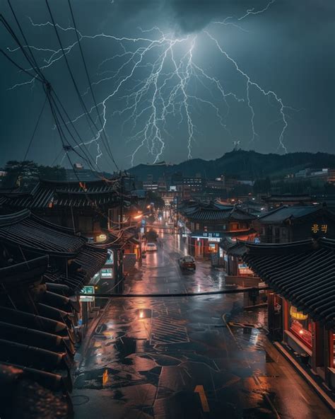 japanese stormy weather images    freepik