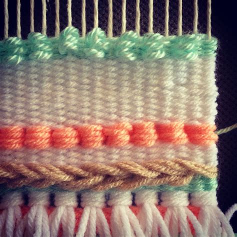 Tapestry Weaving, Weaving Techniques, Knitted Scarf, Embellishments ...