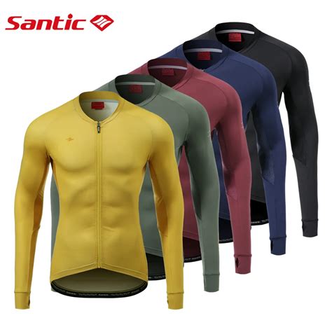 Santic Maillot De Ciclismo Para Hombre De Manga Larga C Modo Con