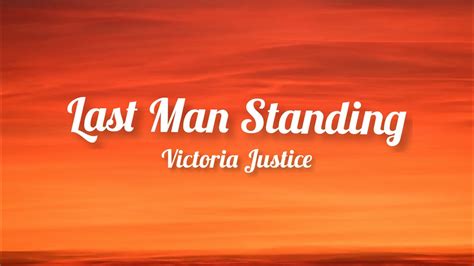 Victoria Justice Last Man Standing Lyrics YouTube