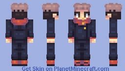 Yuji Itadori Jujusu Kaisen Minecraft Skin