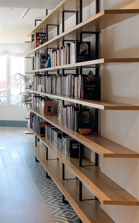 Купить деревянный стеллаж в стиле лофт из массива на заказ от ...