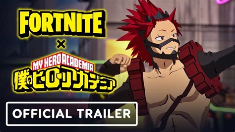 Fortnite X My Hero Academia Official Collaboration Trailer