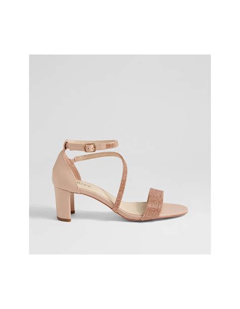 Midas Findest Nude Jewels Leather Sandals David Jones