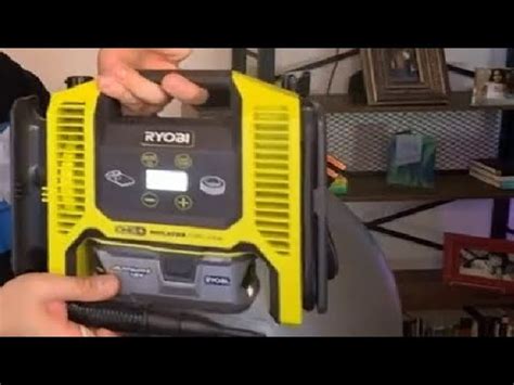 Ryobi V One Dual Function Battery Powered Inflator Deflator Review