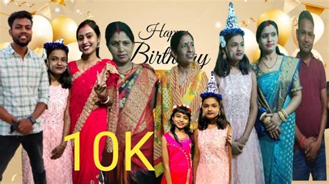 10k Subscribers And My Birthday Celebration Full Enjoy With Jyoty