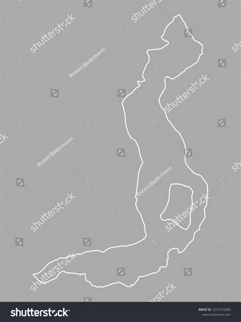 Map of Lake Iseo - Royalty Free Stock Vector 1271416585 - Avopix.com