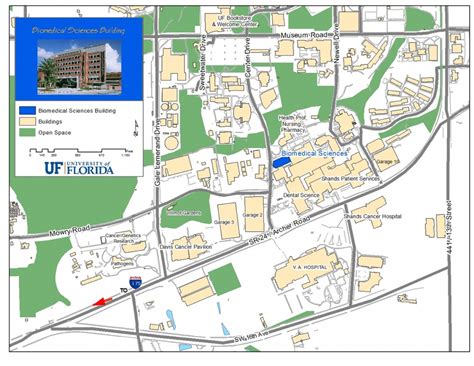 Printable Uf Campus Map