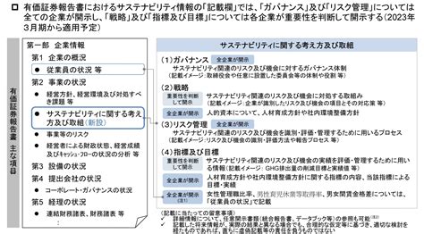 サステナビリティ情報等を中心とした企業のディスクロージャーへの対応 社外財務部長 原 一浩