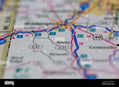 Amity Pennsylvania Map Hi Res Stock Photography And Images Alamy