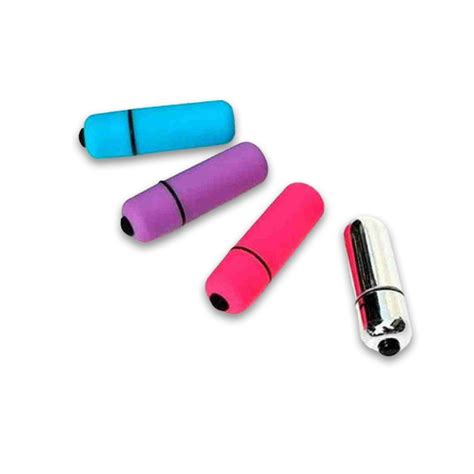Balita o Vibrador Pequeño Anal o Vaginal Neon Metalizada Vivraciones Sexshop