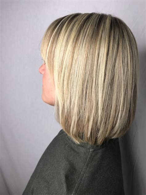 Blonde Bob Highlight Lowlights Hair Beauty Hair Styles Long Hair Styles