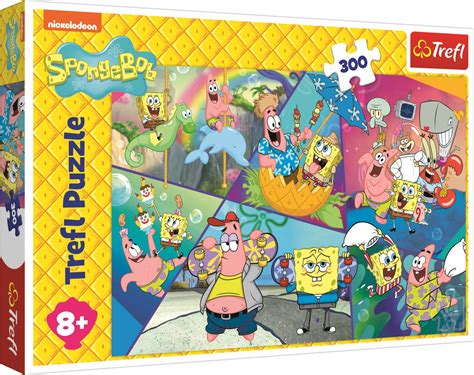 Xxl Pieces Spongebob In Bikini Bottom Viacom Spongebob