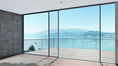 Rozhledy velkých formátů s posuvným systémem Schüco ASS PD ASB Portal