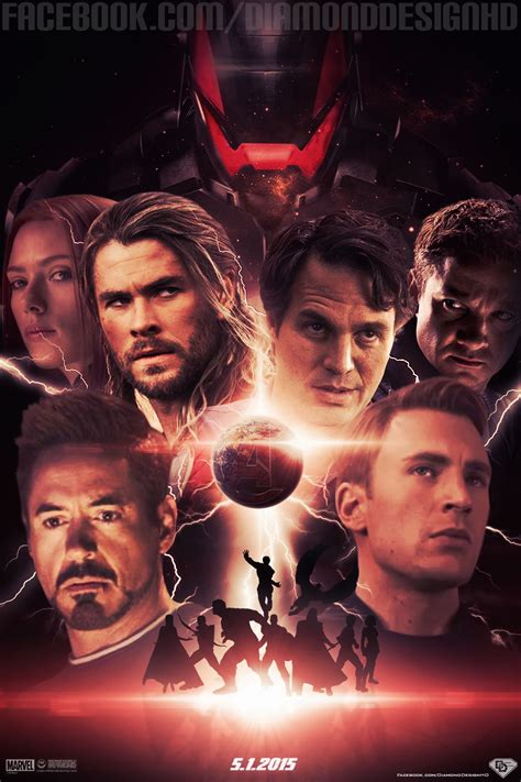 The Avengers Fan Art Avengers Age Of Ultron Fan Made Poster