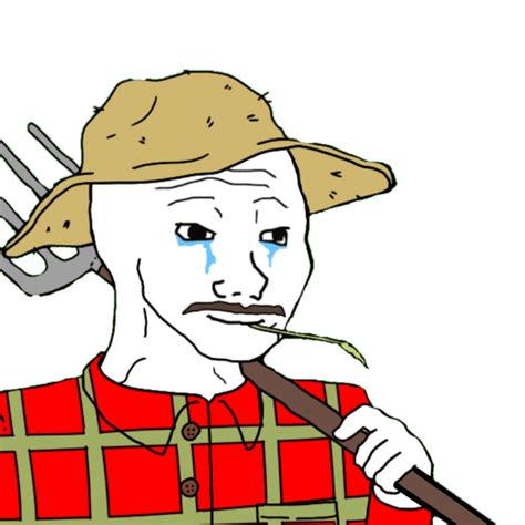 Happy Crying Farmer Wojak Wojak Land