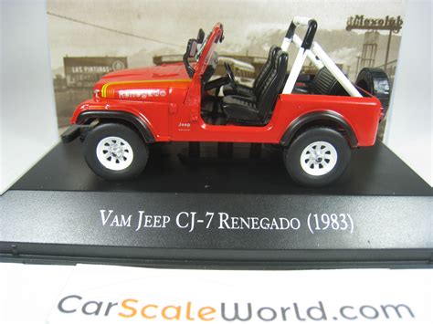 VAM JEEP CJ 7 RENEGADO 1983 1 43 IXO ALTAYA RED