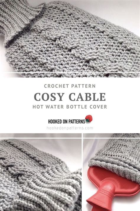 Rubber Hot Water Bottle Crochet Cover Free Pattern Artofit