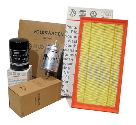 Kit Filtros Aire Aceite Nafta Original Vw Bora Turbo