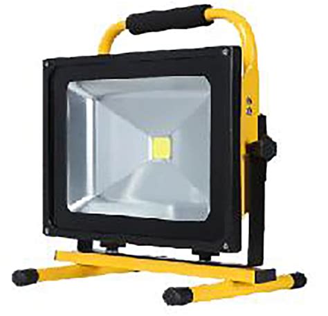 Portable Construction Use Work Lights W Led Rechargeable Flood Light