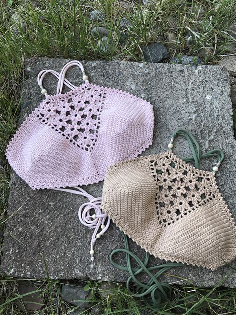 Pdf Patron De Ganchillo Coralia Brazilian Bikini Partes Etsy