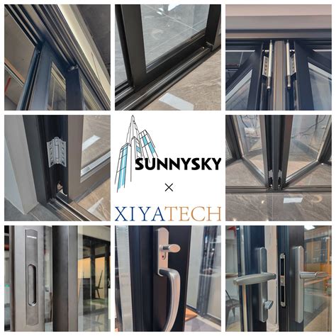 Sunnysky Modern Popular Aluminium Double Glazed Large Picture Glass