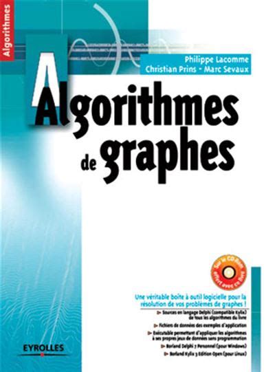 Algorithmes De Graphes Eme Edition Avec Cd Rom Avec Programme En