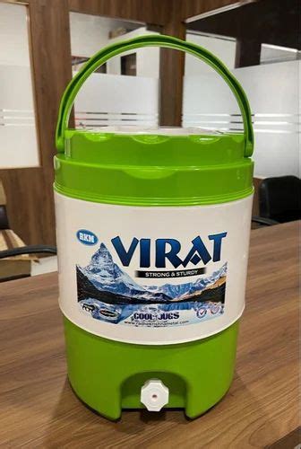 Virat Plastic Liter Chilled Water Jug Cold Time Hours At Rs