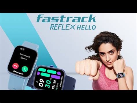 Fastrack Reflex Hello Smart Watch With Bluetooth Calling Feature