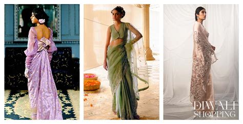 The Mega Sari List for Diwali | The Voice Of Fashion