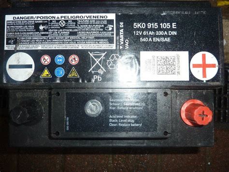 Varta12 Volt 61 Amp Car Battery In Greenock Inverclyde Gumtree