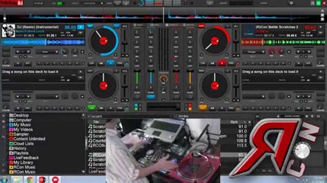 Virtual Dj 8 Dvs Timecode Test Demo Youtube